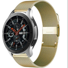 Load image into Gallery viewer, Watch Band Bracelet For Samsung Galaxy Watch 3 for Galaxy Active 2 Strap 42mm Metal Stainless Steel Magnetic 20mm Wrist Strap - Gold
