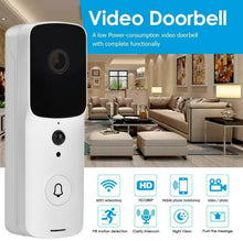 Load image into Gallery viewer, WiFi Smart Video Doorbell Camera - Black