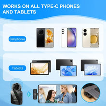 Load image into Gallery viewer, PULUZ Wireless Lavalier Microphone for Mobile Phone - 2 Type C