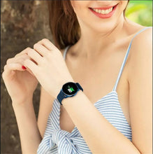 Load image into Gallery viewer, Watch Band Bracelet For Samsung Galaxy Watch 3 for Galaxy Active 2 Strap 42mm Metal Stainless Steel Magnetic 20mm Wrist Strap - Blue
