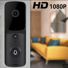 Load image into Gallery viewer, WiFi Smart Video Doorbell Camera - Black
